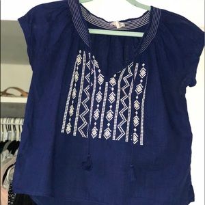 Blue blouse
